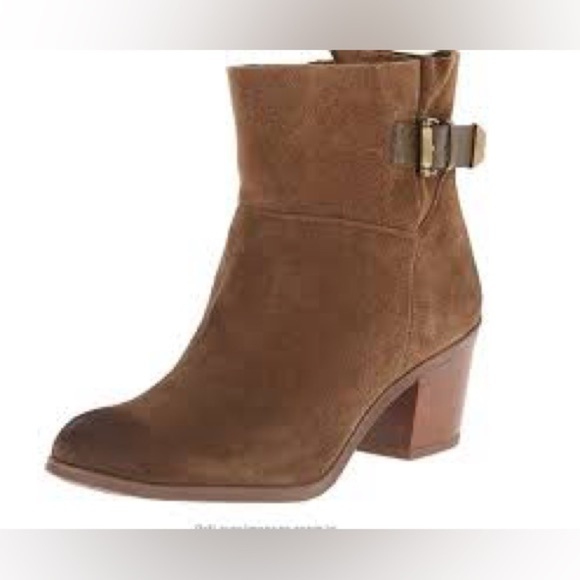 Franco Sarto monument suede leather ankle boots size 7.5 - Picture 1 of 8